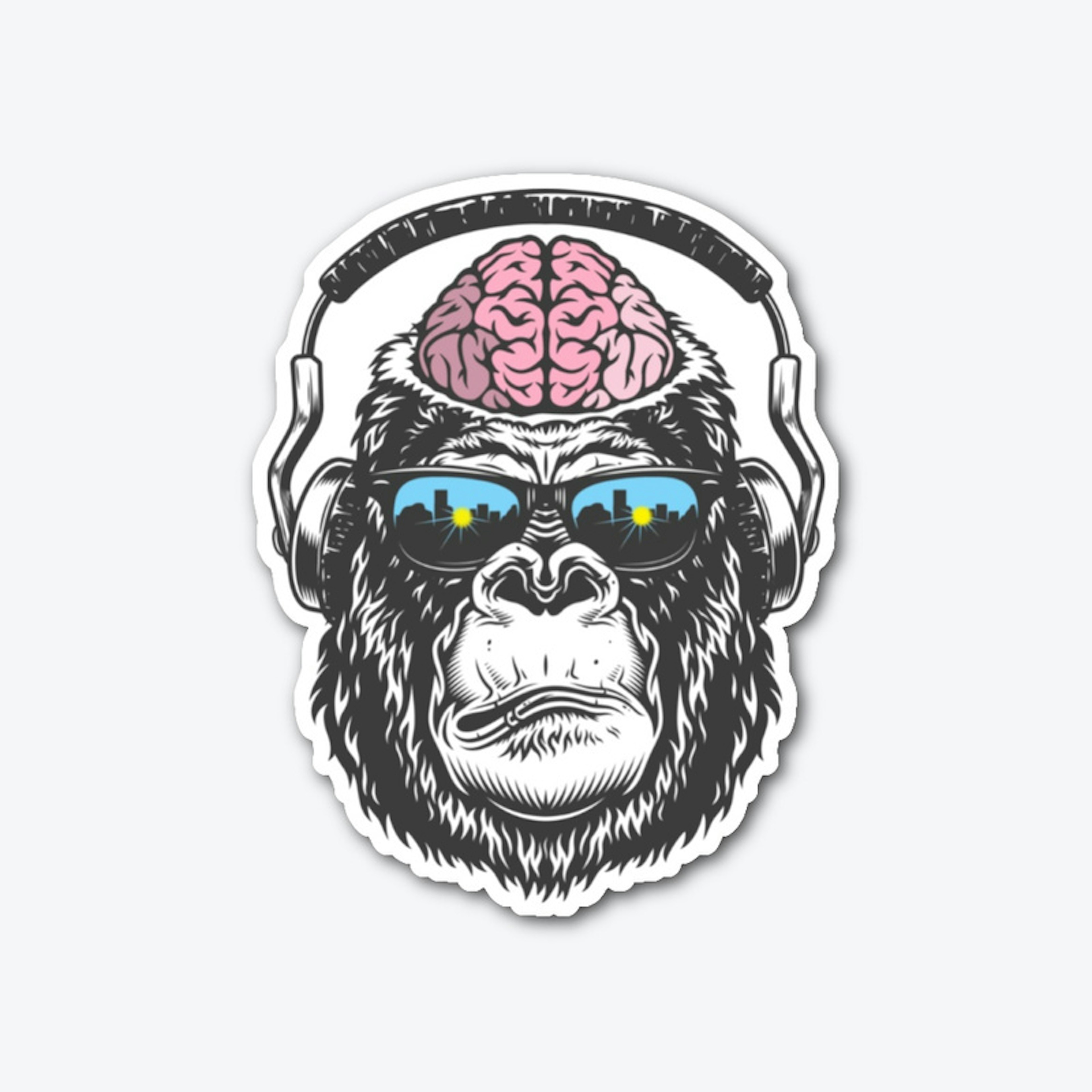 Brainy Sticker